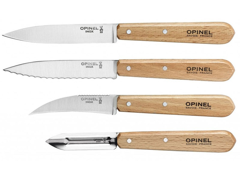 OPINEL Trio parallele set 3 nožů ( přírodní )