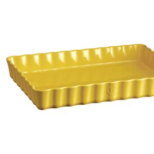 EH Forma koláčová hranatá  24x34cm, 2,4l, žlutá Provence