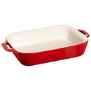 STAUB Zapékací forma na koláč 28 cm/2l keramika višeň