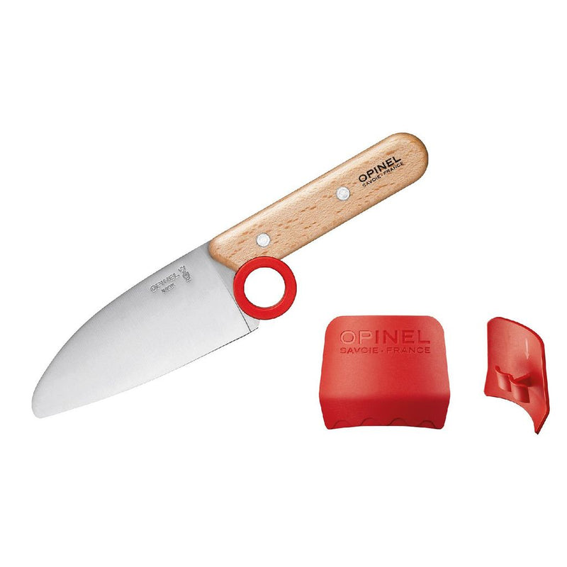 OPINEL Le Petit Chef set dětský nůž + chránič prstů
