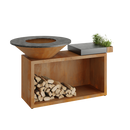 OFYR Island Corten 100 Ceramic Dark Grey