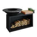 OFYR Island Black 100 Teak Wood