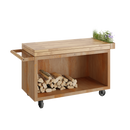 OFYR Mise en Place Table Corten 135 PRO Teak Wood