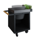 OFYR Kamado Table Black 65 PRO Concrete BGE