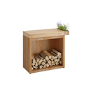 OFYR Butcher Block Storage 90 Corten Teak Wood