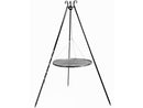 Trojnožka 180 s roštem 60cm černá ocel