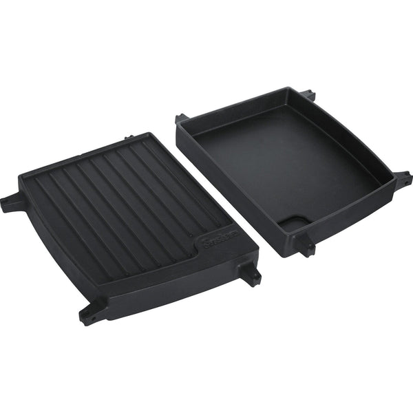 SMEG, univerzální grilovací deska z litiny GRIDDLE, rozměry dxš: 517x240 mm