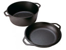 LODGE LITINOVÝ HRNEC DOUBLE DUTCH OVEN 4,7 L