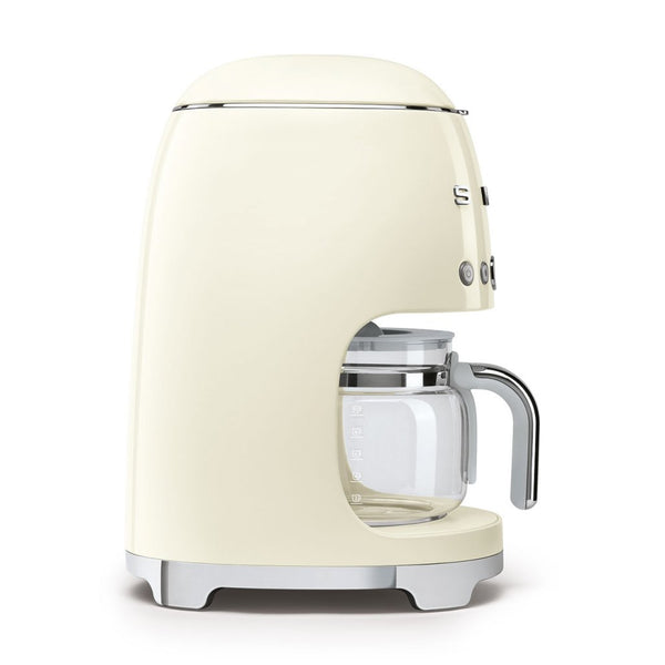 SMEG 50's Retro Style kávovar na filtrovanou kávu 1,4l 10 cup bílý