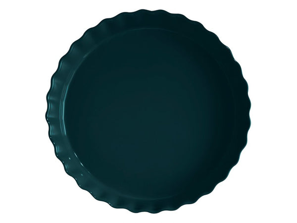 EH koláčová forma kulatá 32x6 cm hluboká temně modrá Belle Ile (6032)
