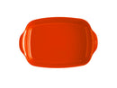 EH Ultime zapékací mísa obdélníková 42,5x28x8,5 cm oranžová Toscane