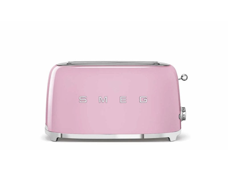 SMEG 50's Retro Style toustovač 2x4 růžový 1500W