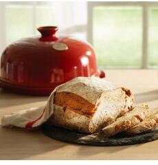EH forma na italský chléb foccacia 40,5x 32 cm granátová (7515)