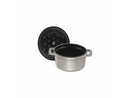STAUB Cocotte Mini hrnec kulatý 10 cm/0,25l šedý