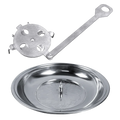 Ventilační sada Remundi s miskou – celkový pohled