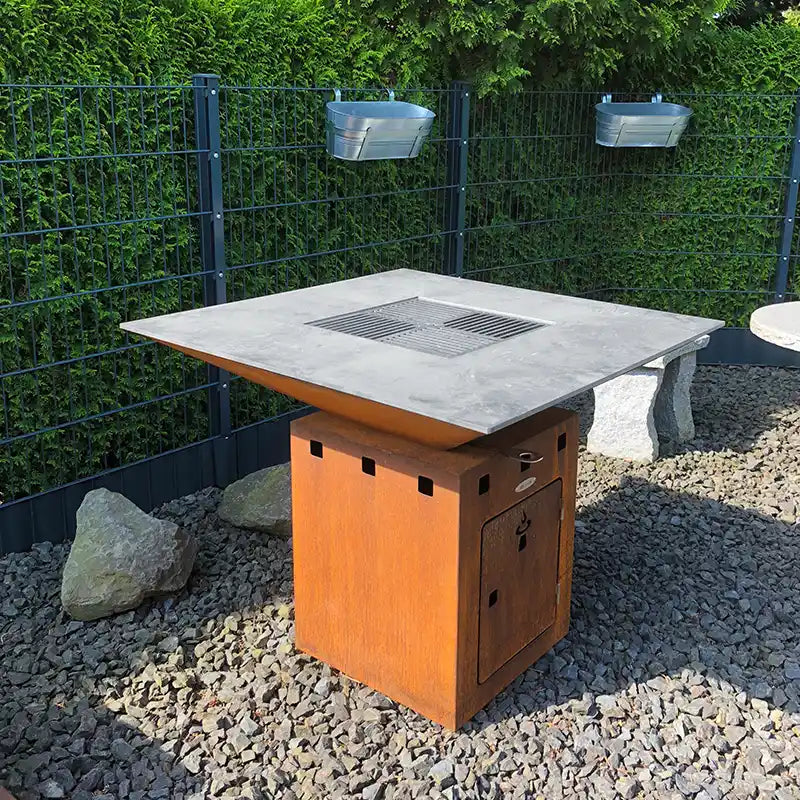 Remundi ocelový grilovací rošt pro Cube L – fotografie 3
