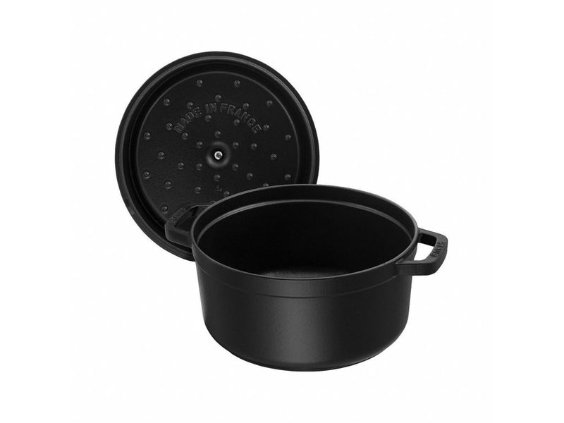 STAUB Cocotte hrnec kulatý 14 cm/0,8l černý