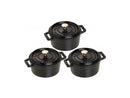STAUB Cocotte hrnec kulatý 14 cm/0,8l černý