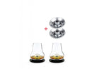 PEUGEOT Dárkový set degustační skleničky na whisky s chladícím podstavcem 2ks