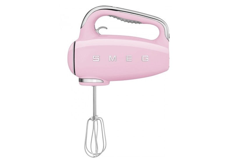 SMEG 50´s Retro Style ruční šlehač 250W pastelově růžový