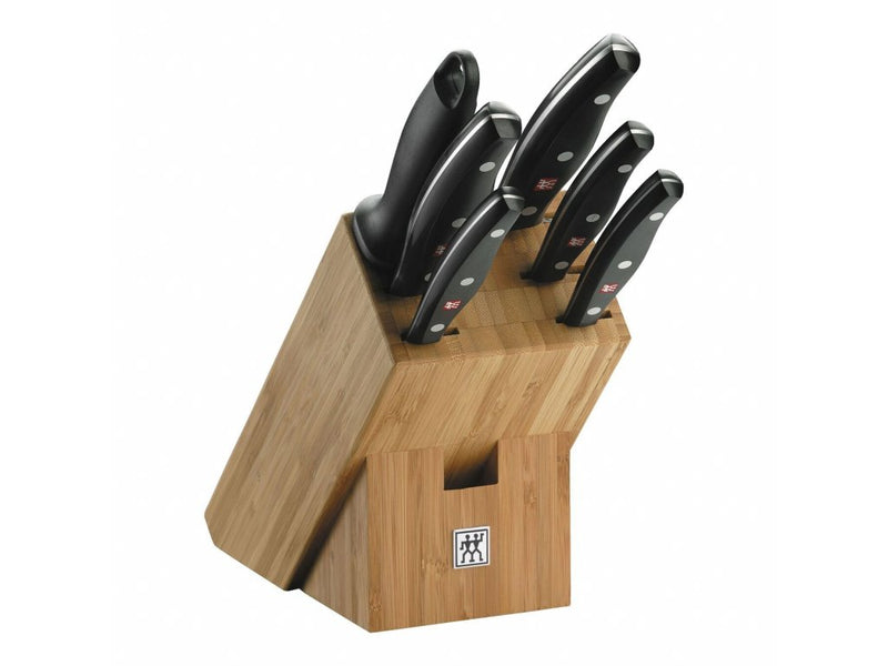 Zwilling Gourmet blok s noži 7 ks bambus