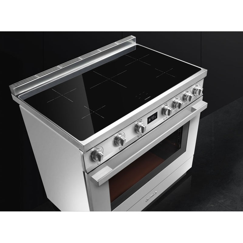 SMEG, teppanyaki nerez / litina TPKCPF9, pro 90 cm plynová varná centra Portofino, nerezová