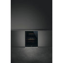 SMEG, vestavná vinotéka CVI638LN3, 82-87x60 cm, 2 teplotní zóny, kapacita 38 lahví, černá