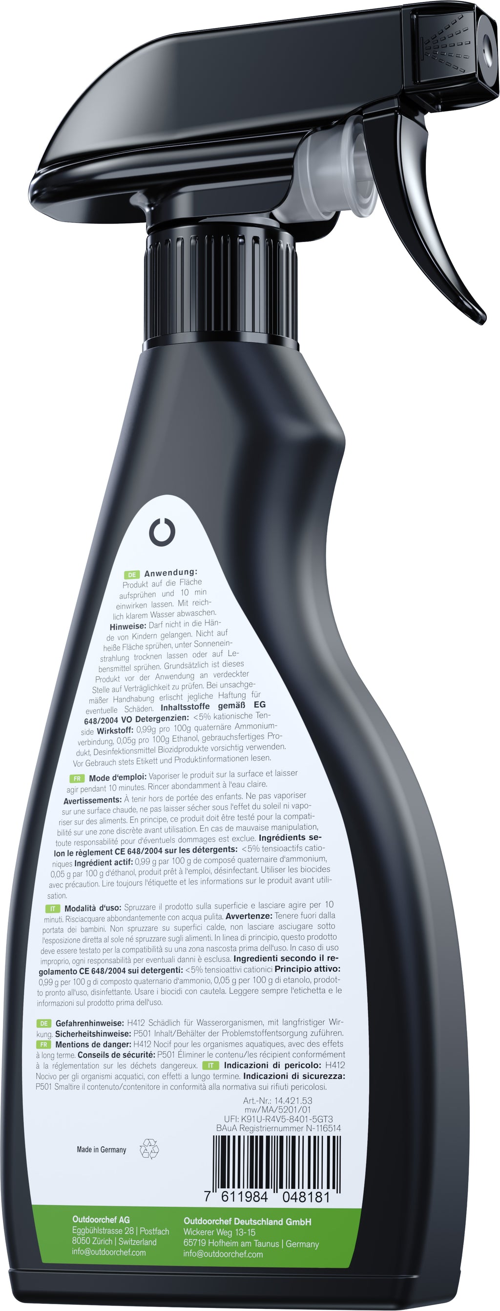 Outdoorchef Cleaner sprej