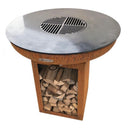 Nerezová středová grilovací mřížka Remundi