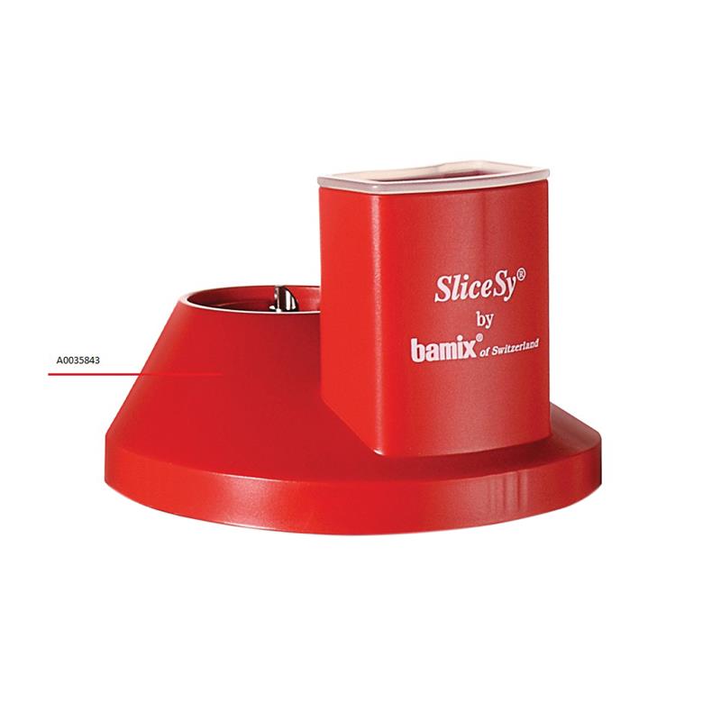 Bamix ND Poklice krouhače SliceSy, červená  500.012