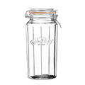 Kilner zavařovací sklenice s klipem  1,8l fasetový design 0025.735