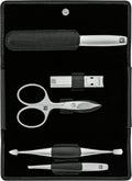 Zwilling Beauty BT TWINOX Asian Comp. manikúra 5 ks kůže Nappa černá 97101-004