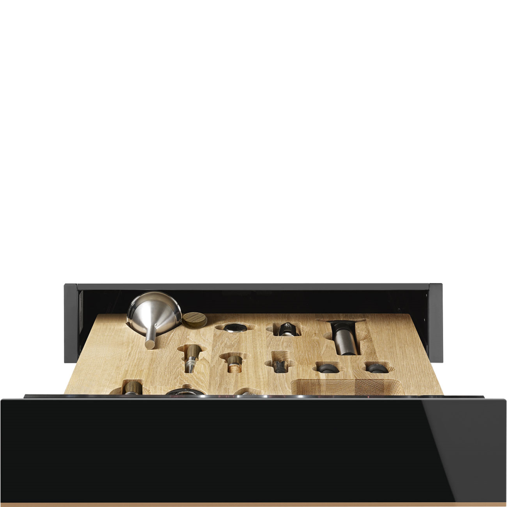 SMEG_MDA Somelierský šuplík, řada Dolce Stil Novo, 15x60cm, Pull-Push otevírání, přísluš. Premium Wine  CPS615NR