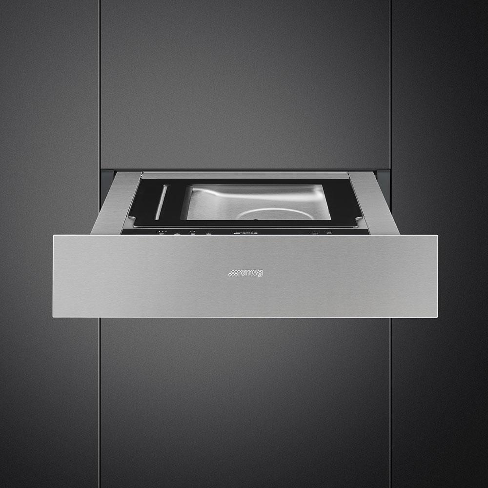 SMEG_MDA Vakuovací zásuvka Sous-Vide CPV315X, 15x60 cm, nerezová CPV315X