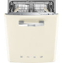 SMEG, vestavná myčka nádobí STL333CL, 82x60 cm, 13 sad, nerezová vana, spotřeba 9 l, šedá