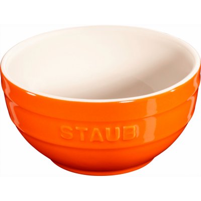 STAUB Miska kulatá 12 cm/0,4l keramika oranžová