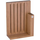 Zwilling magnetický blok na nože 5 ks bambus prázdný 15x30x18,5 cm