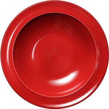 EH NCH polévkový talíř 22x3,8 cm granátová