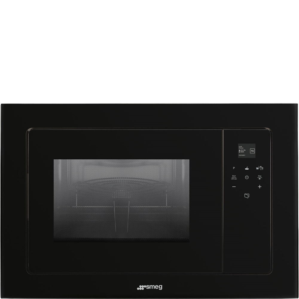 SMEG_MDA SMEG kompaktní mikrovlnná trouba FMI120, 38 cm, 5 funkcí, objem 20 l
