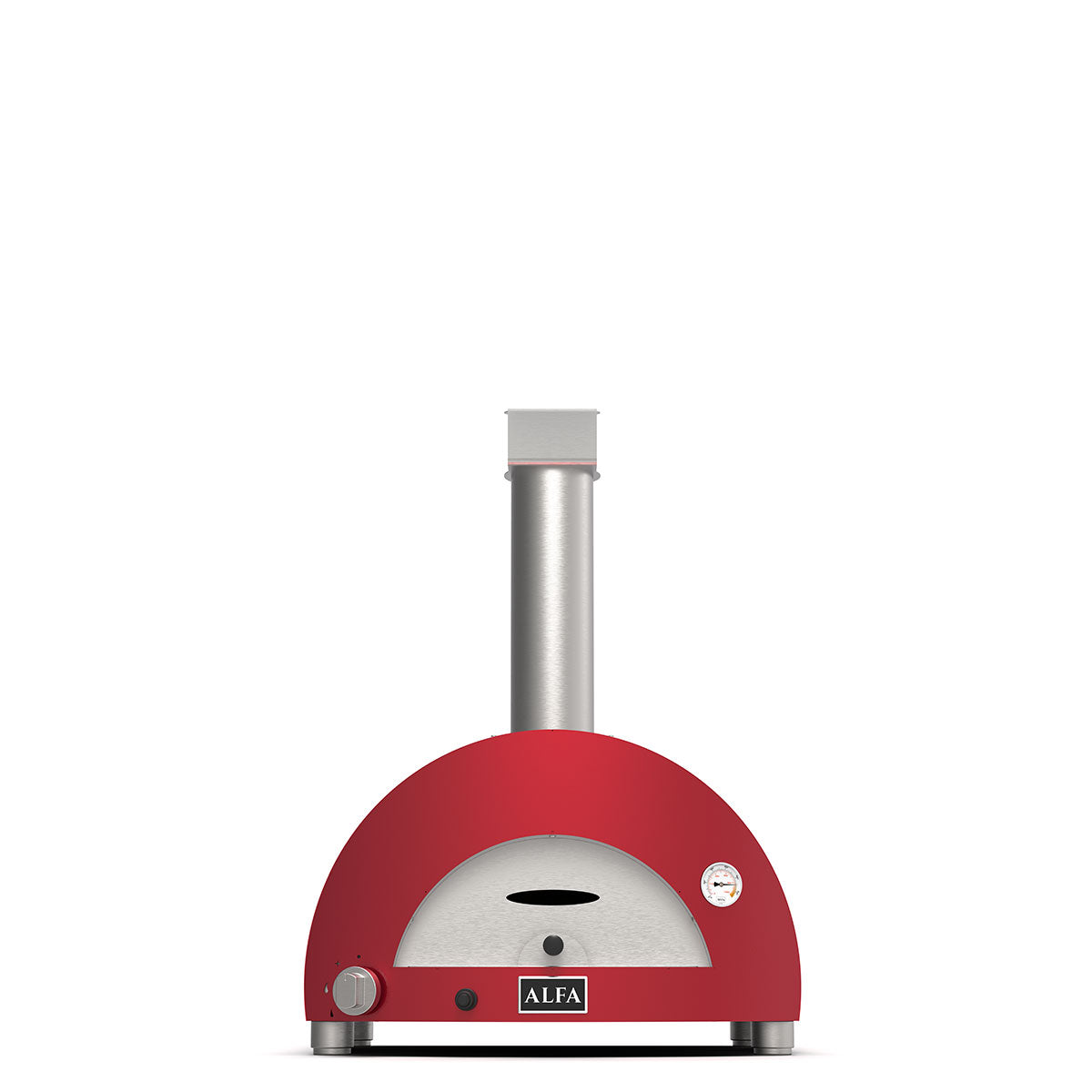 ALFA - 1 PIZZA wood, antik červená