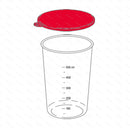 Bamix Pohár 1000 ml TRITAN, černé víčko