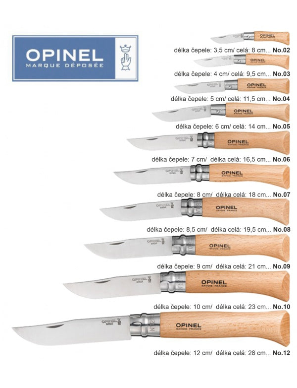 OPINEL VRI N°08 nůž Trekking tmavě modrá