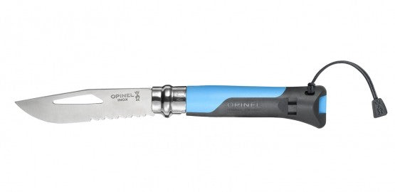 Opinel VRI N°08 Inox Outdoor modrá 001576