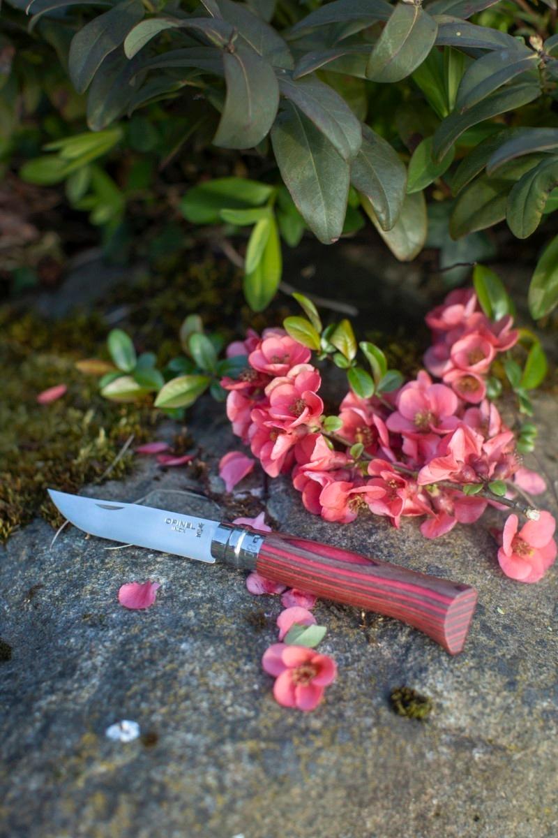 Opinel VRI N°08 laminovaná červená 002390