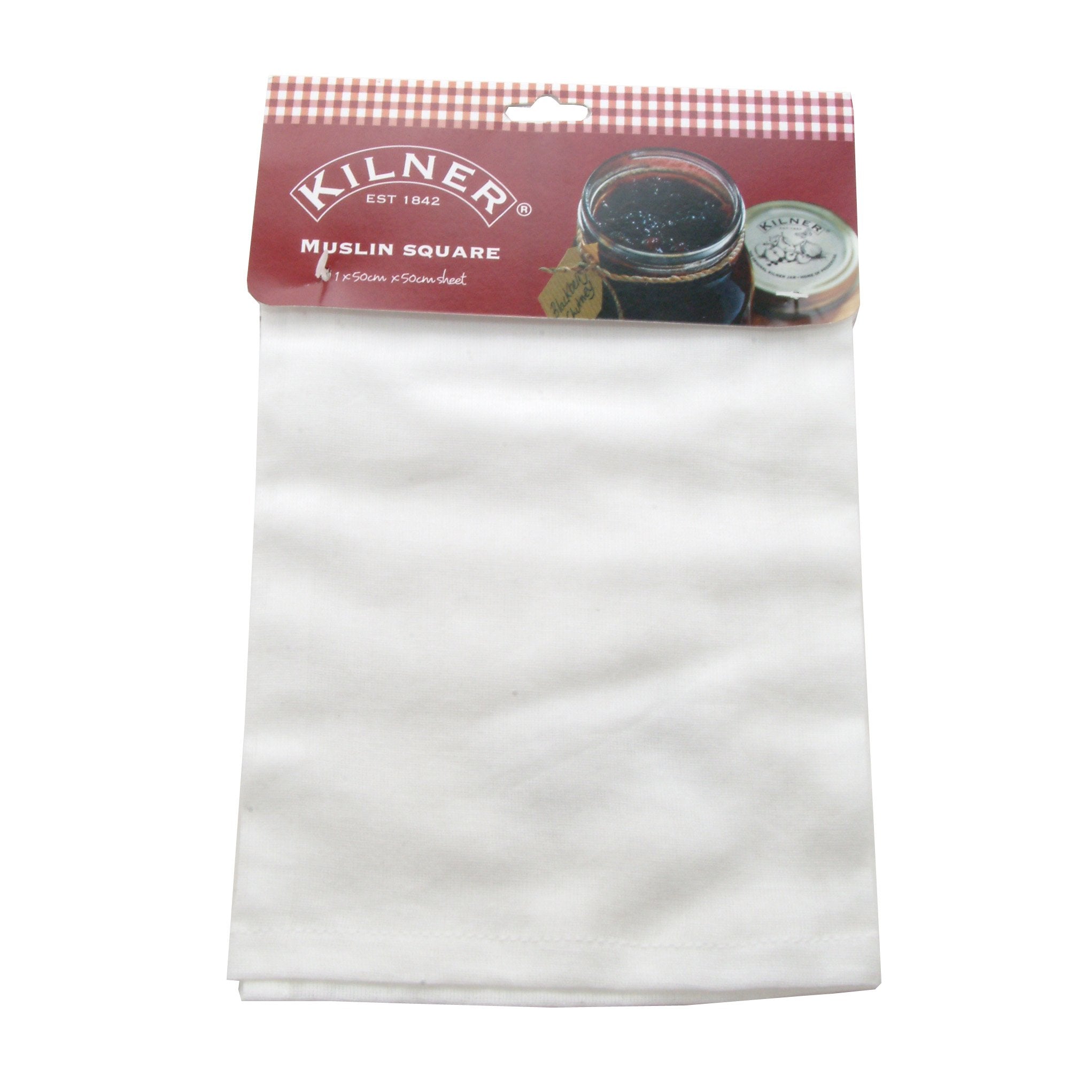 Kilner mušelínová látka na byliny, koření 50x50 cm 0025.415