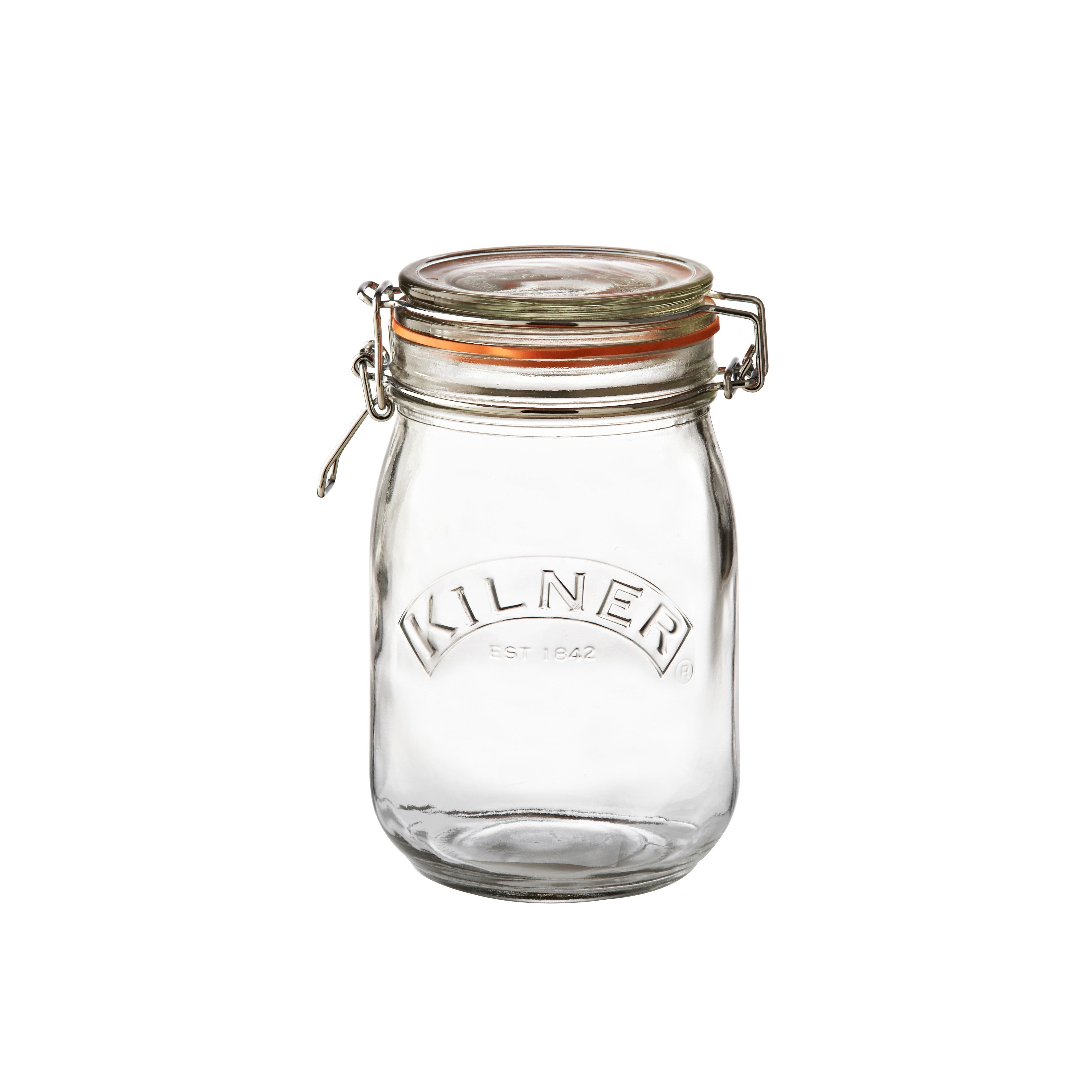 Kilner zavařovací sklenice s klipem kulatá 1l 0025.491