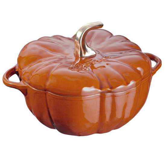 Staub Cocotte hrnec ve tvaru dýně 24 cm/3,45l skořice 1024000