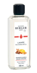 Maison Berger Paris Orange Cinnamon / Pomeranč a skořice náplň do lamp 0,5l 115018