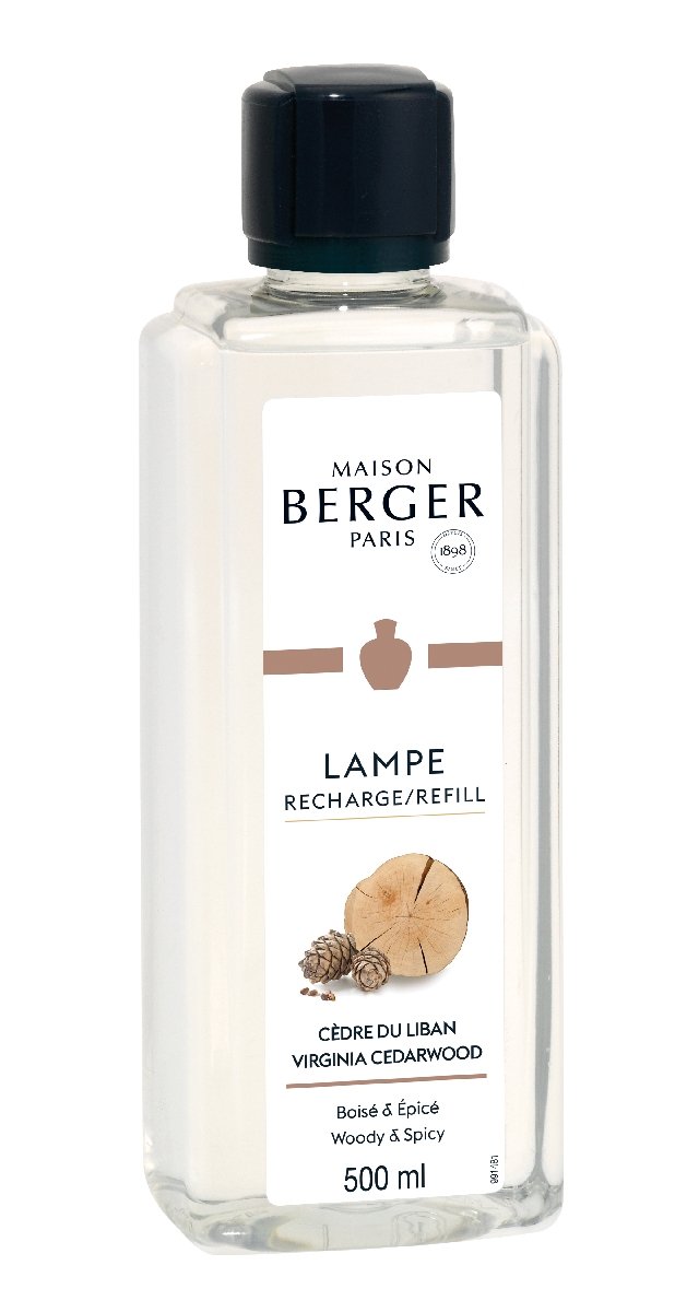 Maison Berger Paris Virginia Cedarwood/Libanonský cedr náplň do lamp 0,5l 115021