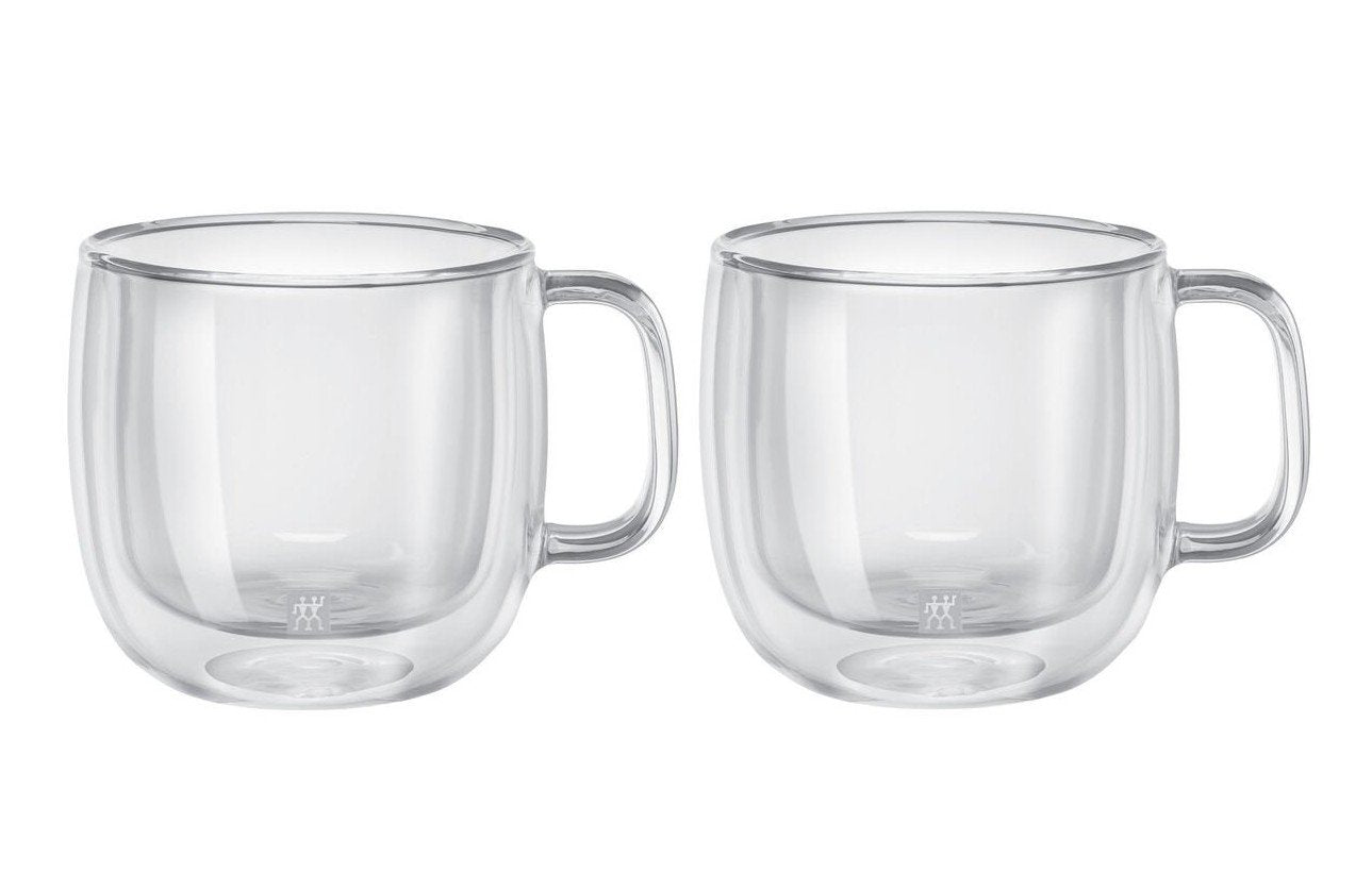 Zwilling Sorrento Plus skleničky na cappuccino s uchem 450ml 2 ks 1003096